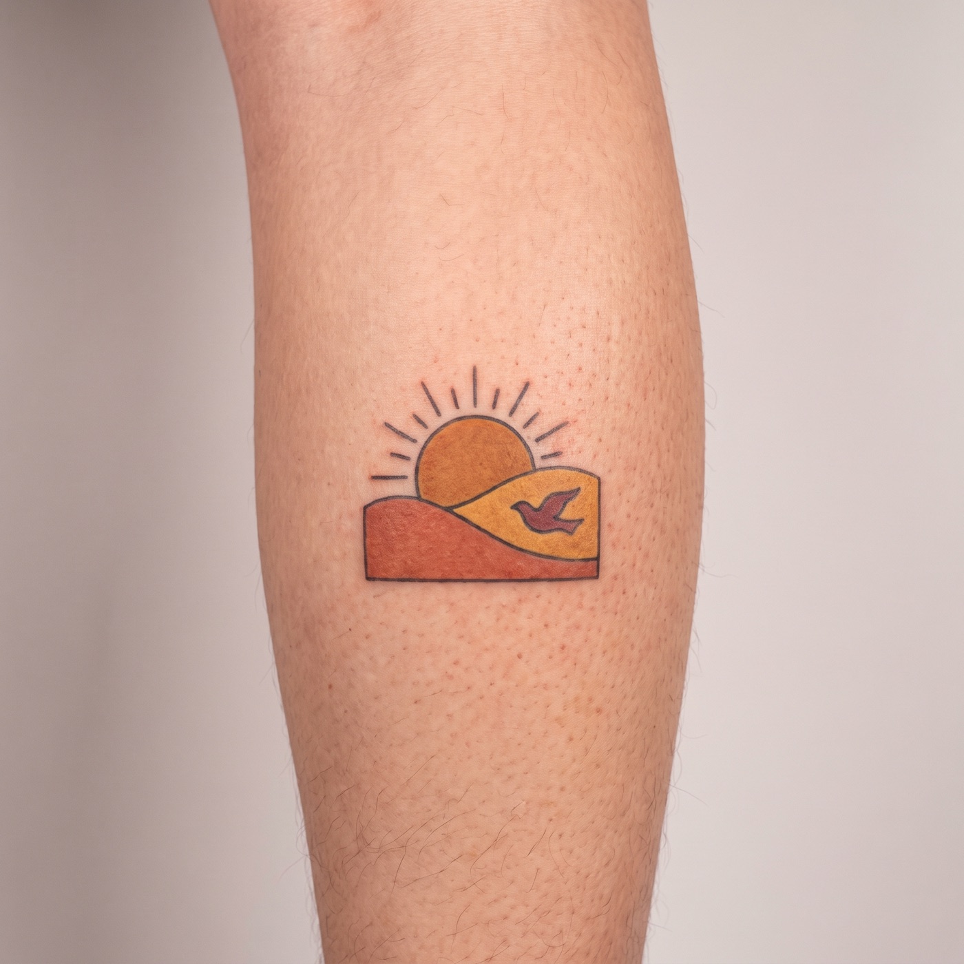 Tattoo work at Drop Of Ink Tattoo Studio